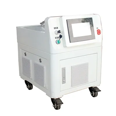 Metalinių paviršių valymas pluoštiniu lazeriu, rūdžių šalinimas