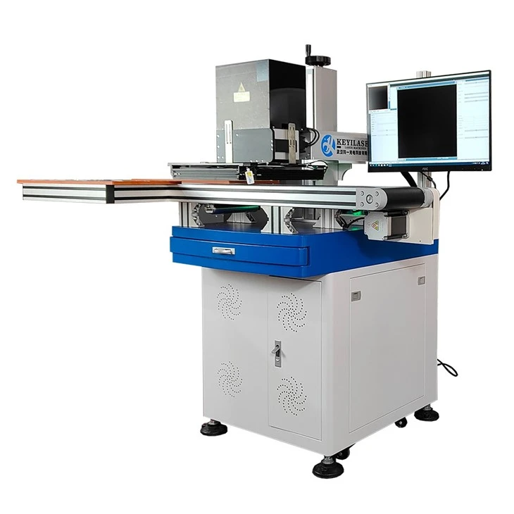 Auto Visual Positioning Fiber Laser Marking Machine